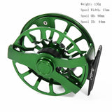 High Quality 3D balanced design Fly Reel #4/6 with CNC-machined Aluminum Alloy Body