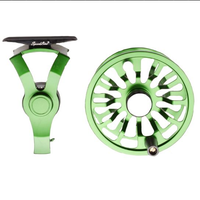 High Quality 3D balanced design Fly Reel #4/6 with CNC-machined Aluminum Alloy Body